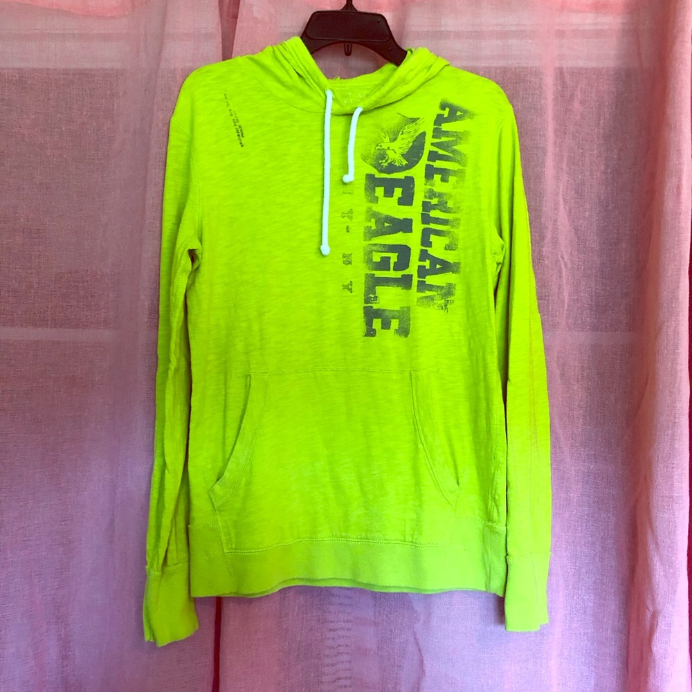 AE Lime Green Thin Hoodie
